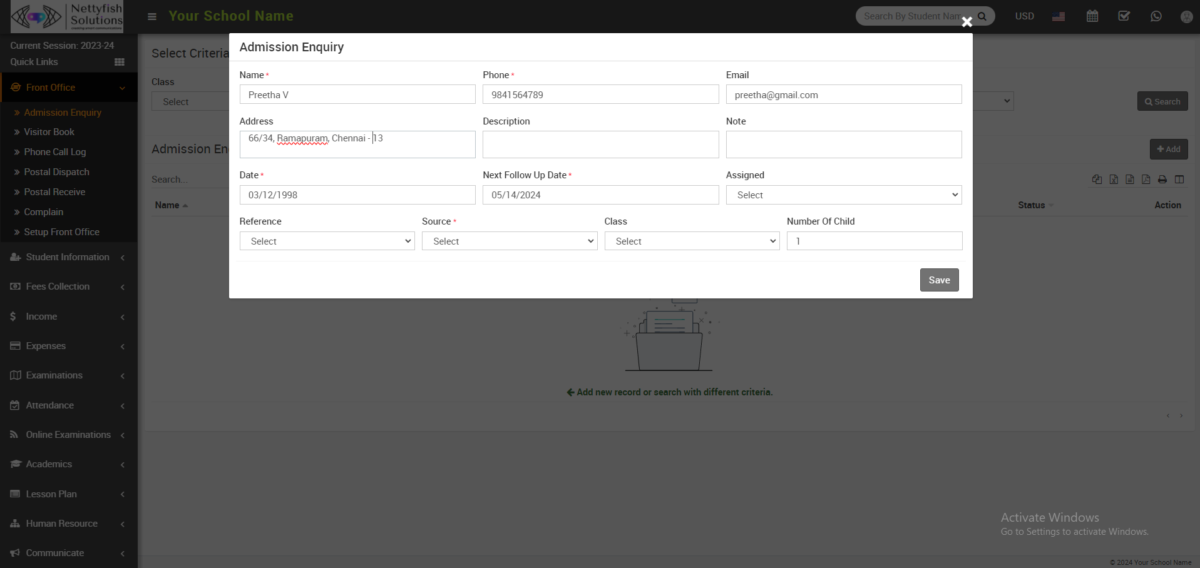Best School Management Software in Chennai | CRM for Schools